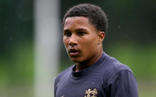 Norwich City academy prospect Ajay Tavares playing football