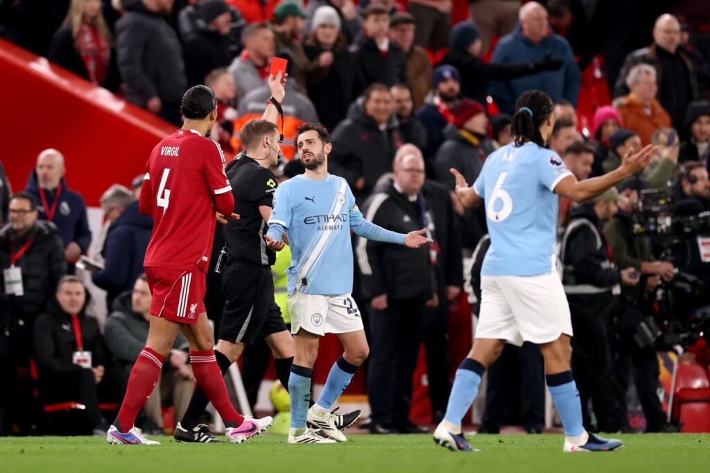 Liverpool vs Man City: Premier League giants clash in Anfield thriller marred by VAR storm
