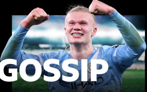 Erling Haaland of Manchester City celebrating a goal during a Premier League match