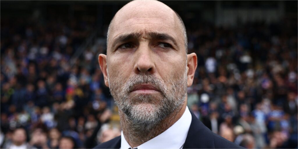 Newcastle United manager Eddie Howe issuing instructions from the touchline during a Premier League match