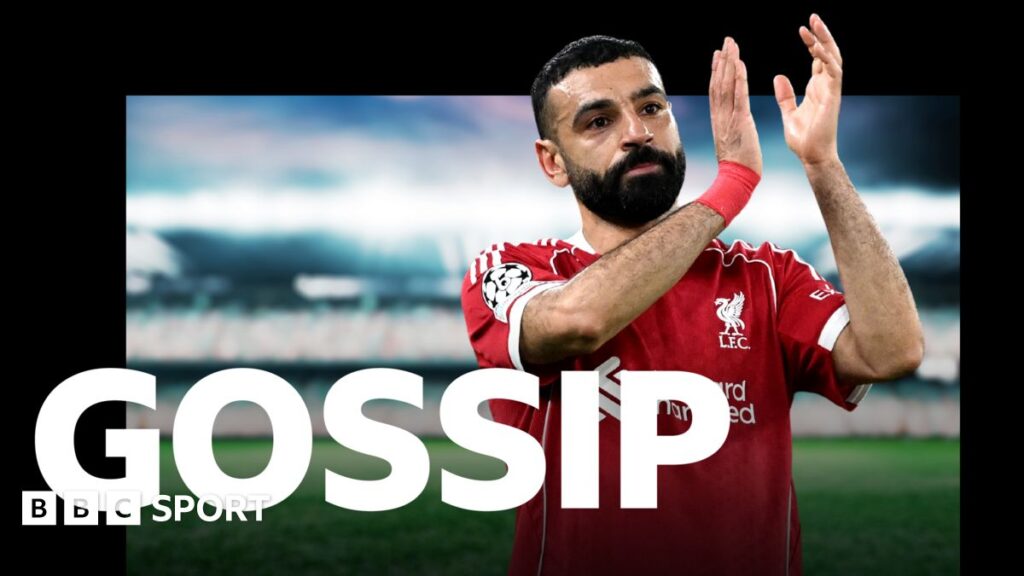 Liverpool forward Mohamed Salah running on the pitch during a Premier League football match