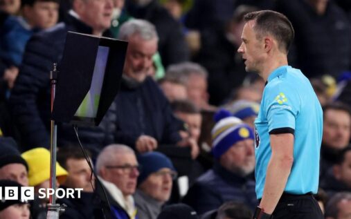 Alan Shearer looking serious while discussing Premier League refereeing standards