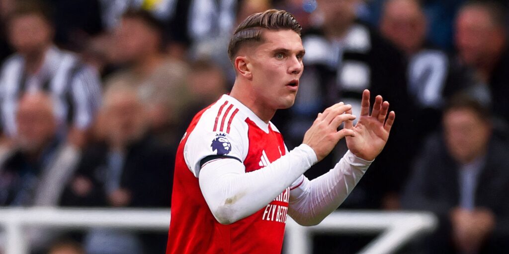 Julian Alvarez playing for Atletico Madrid