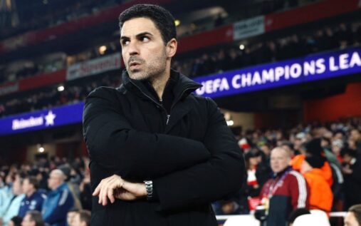 Julian Alvarez playing in a match for Atletico Madrid