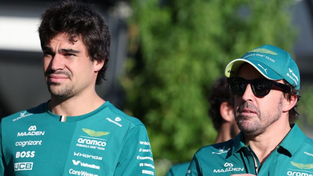 Fernando Alonso driving the Aston Martin F1 car during the 2026 season
