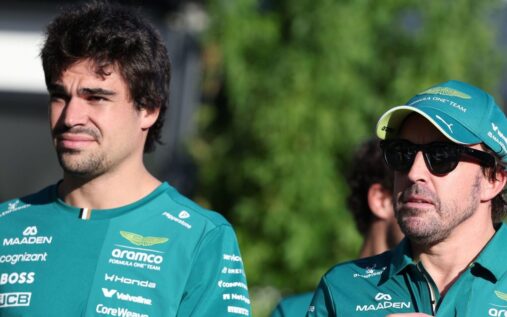 Fernando Alonso driving the Aston Martin F1 car during the 2026 season