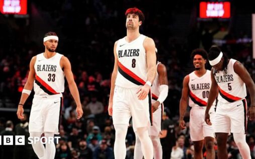 Carolina Hurricanes owner Tom Dundon smiling after completing the purchase of the Portland Trail Blazers