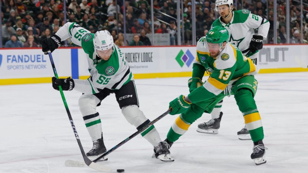 Nazem Kadri in action on the ice, representing the Colorado Avalanche after his trade deadline move
