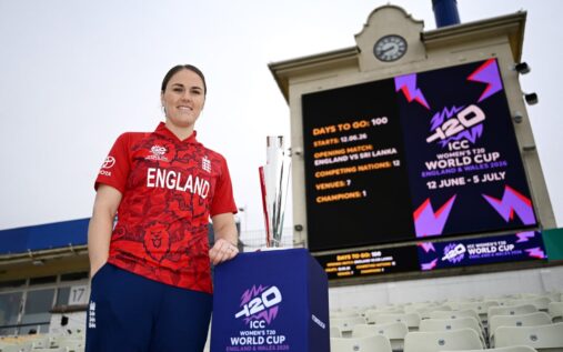 Nat Sciver-Brunt batting for England Women during a T20 match