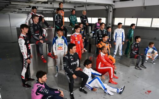 Lando Norris driving the number one McLaren car during the 2026 Formula 1 season opener