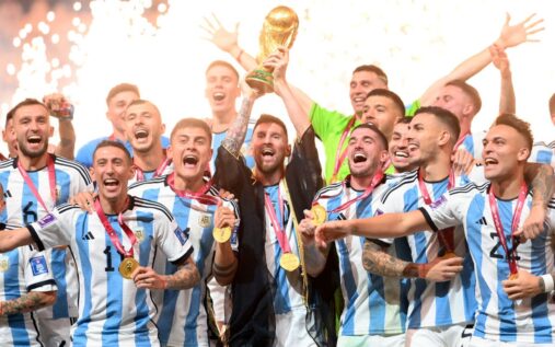 The 2026 World Cup logo displayed alongside the YouTube logo