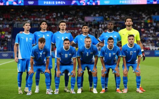 The official Fifa logo displayed outside the governing body's headquarters