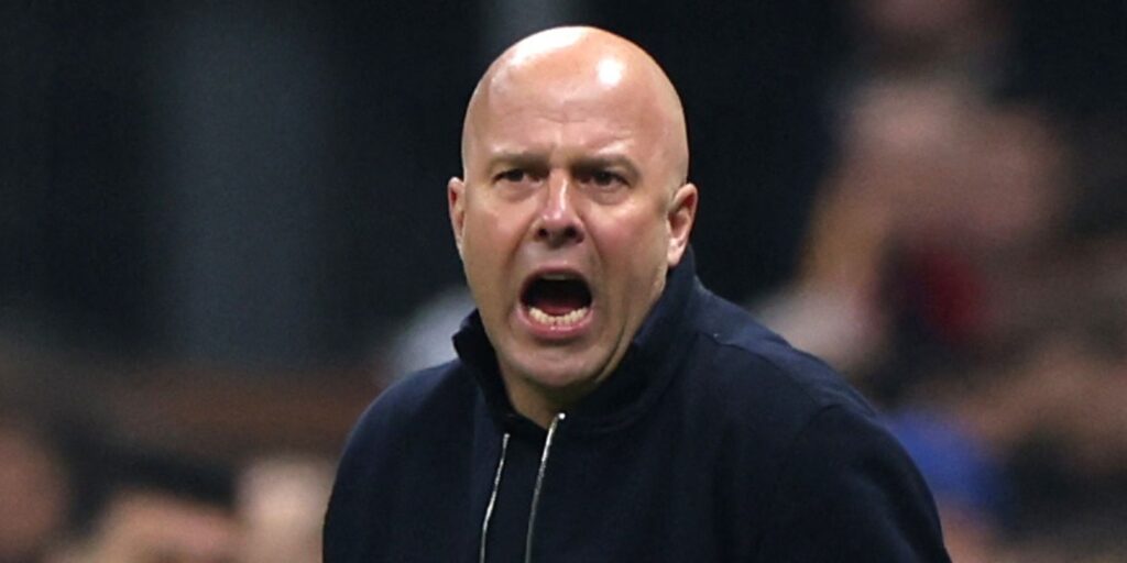 Florian Wirtz looking dejected during Liverpool's Champions League match against Galatasaray