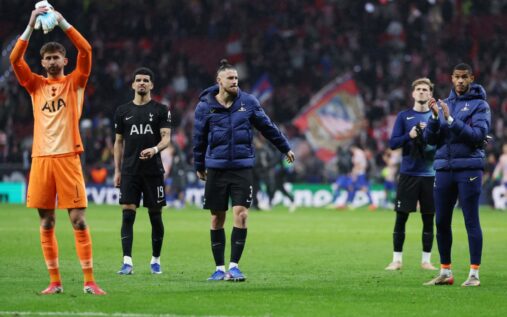 Tottenham Hotspur manager Igor Tudor looking frustrated on the touchline