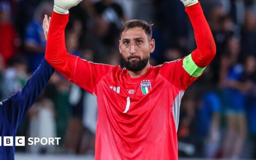 A general view of the New Balance Arena in Bergamo, the host venue for Italy's World Cup play-off against Northern Ireland