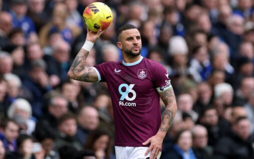 Kyle Walker looking reflective while speaking about his football career