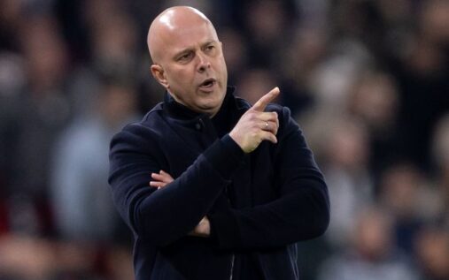 Andy Robertson playing for Liverpool during a Premier League match