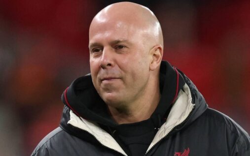 Inter Milan defender Denzel Dumfries in action on the pitch