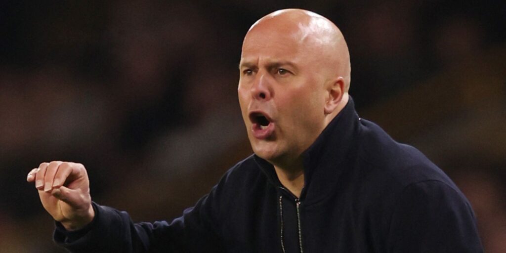 VfB Stuttgart manager Sebastian Hoeness looking on from the touchline during a Bundesliga match