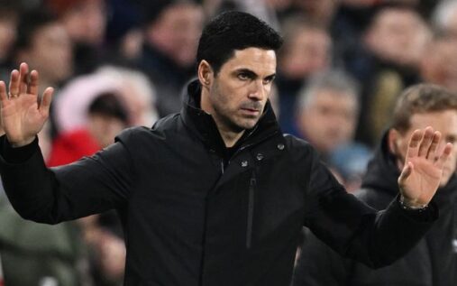 Pep Guardiola giving instructions on the touchline during a Manchester City match