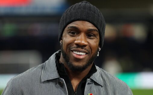 Michail Antonio playing for West Ham United before his departure