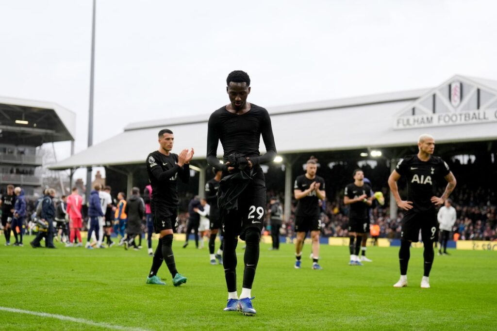 Former Tottenham Hotspur legend Ossie Ardiles speaking at a charity event