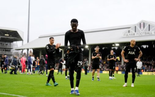 Former Tottenham Hotspur legend Ossie Ardiles speaking at a charity event