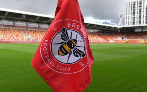 A general exterior view of Brentford's home stadium in west London