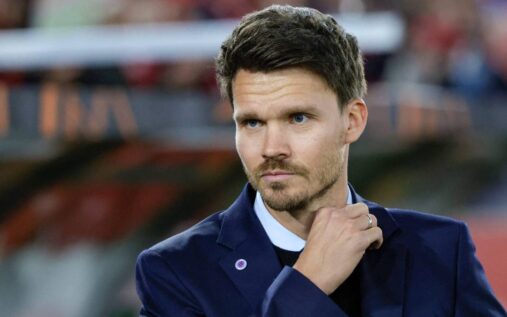 Mikey Moore playing for Rangers in the Scottish Premiership