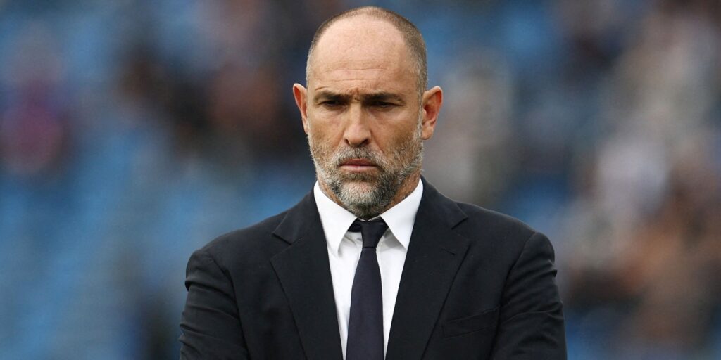 Conor Gallagher and Dominic Solanke in action for Tottenham Hotspur