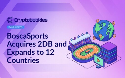 Globe marked with location pins, racetrack stadium, and streaming servers displaying a play icon on screens.