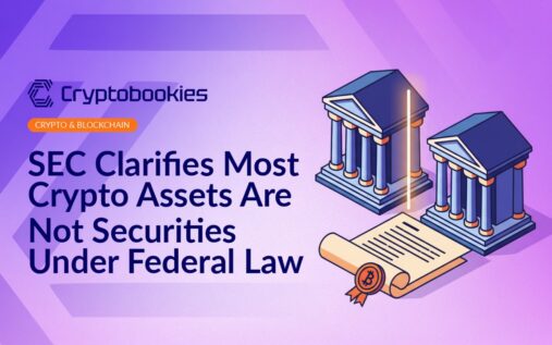 Two-columned government buildings separated by a boundary line next to a large sealed legal document with a ribbon.