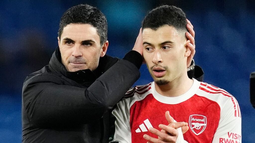 Dani Olmo playing for Barcelona during a Spanish top-flight match