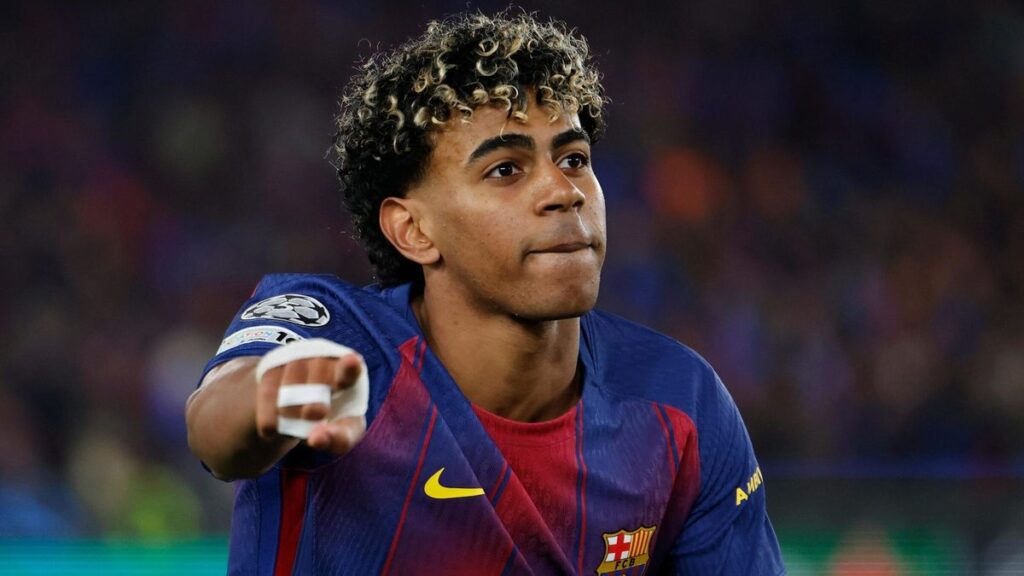 Atletico Madrid players celebrating their Champions League extra-time victory against Barcelona at the Wanda Metropolitano