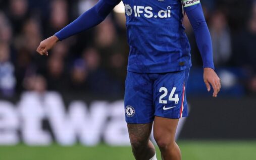 Chelsea manager Liam Rosenior speaking during a press conference ahead of the Premier League match against Manchester City