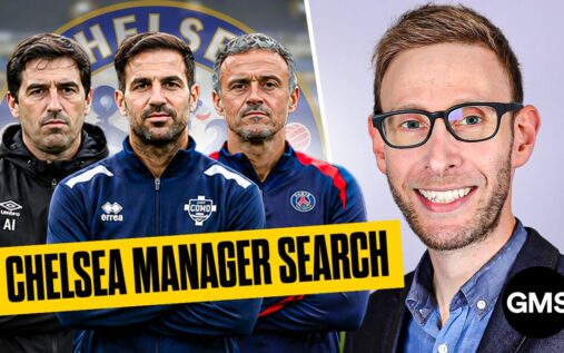 Chelsea football club crest displayed on a flag outside Stamford Bridge stadium