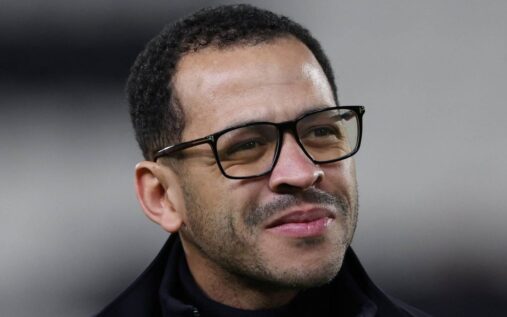 Frank Lampard giving instructions on the touchline while managing Coventry City