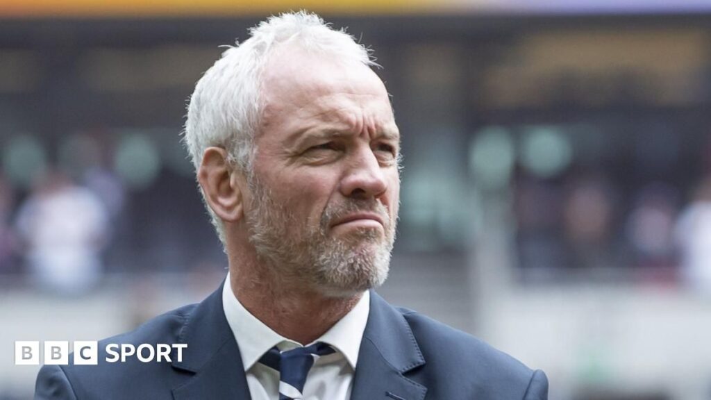 Brian McDermott looking on from the touchline in his rugby league coaching gear