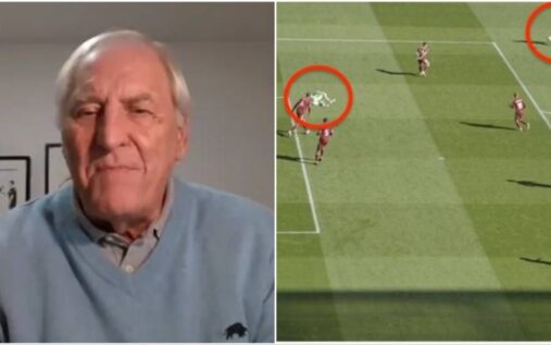 Referee Andy Madley officiating during a Premier League match between Liverpool and Crystal Palace