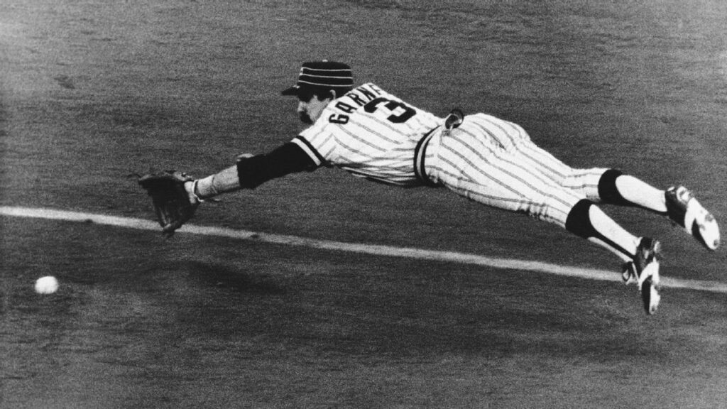 Phil Garner in the Houston Astros dugout during his time as manager