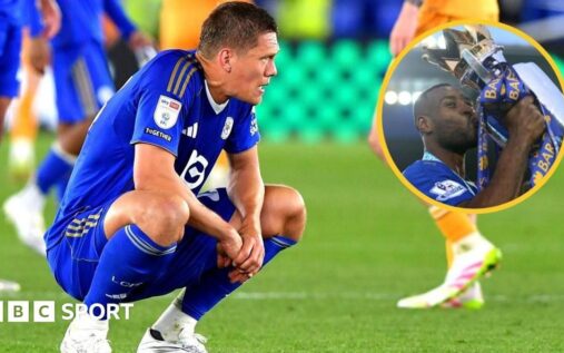 Former Leicester City captain Wes Morgan looking dejected on the football pitch