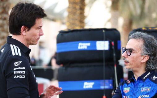 Max Verstappen driving his Formula 1 car during the opening rounds of the 2026 season