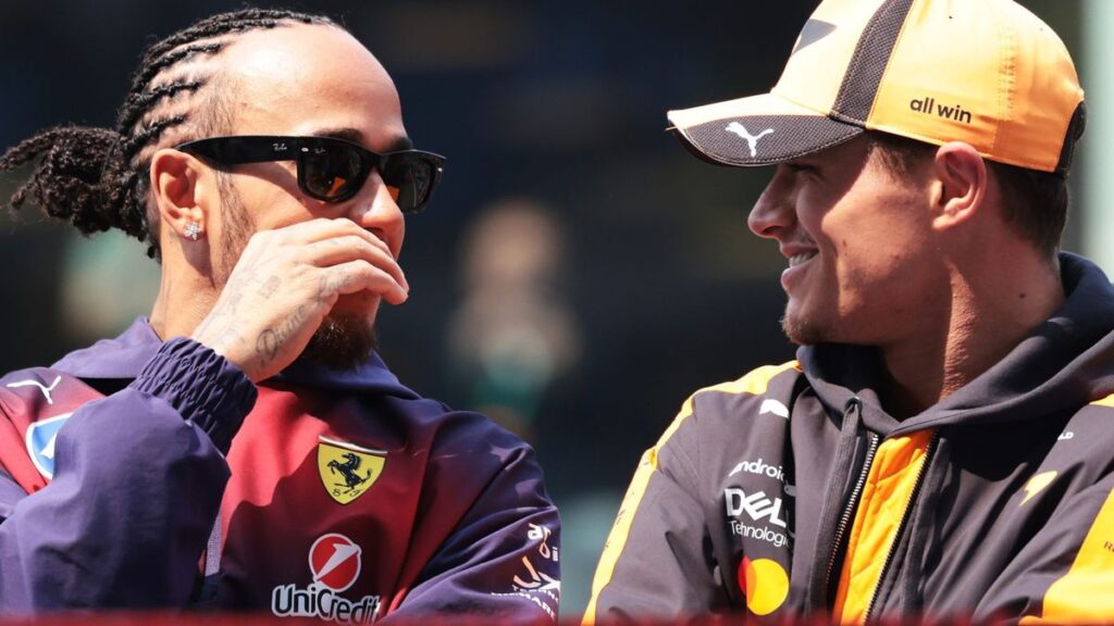 McLaren team principal Andrea Stella looking focused in the Formula 1 paddock