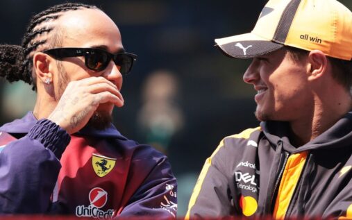 McLaren team principal Andrea Stella looking focused in the Formula 1 paddock