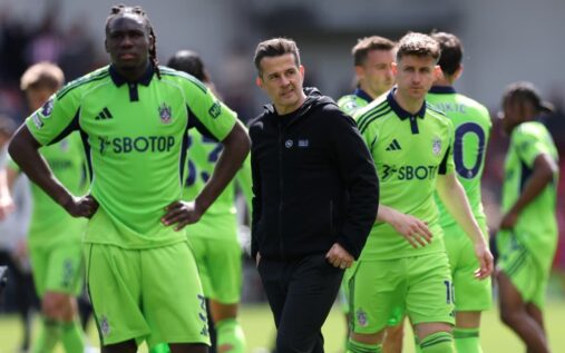 Fulham manager Marco Silva speaking to the media during a press conference