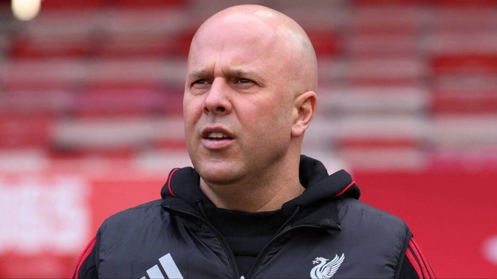Liverpool goalkeeper Alisson looking focused during a Premier League match