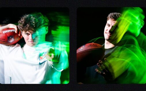 Fernando Mendoza dropping back to pass for Indiana