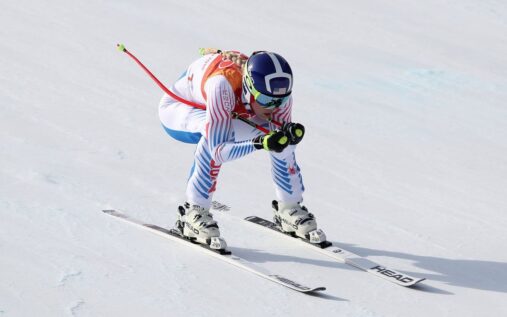 Lindsey Vonn recovering from a severe leg injury after Winter Olympic crash