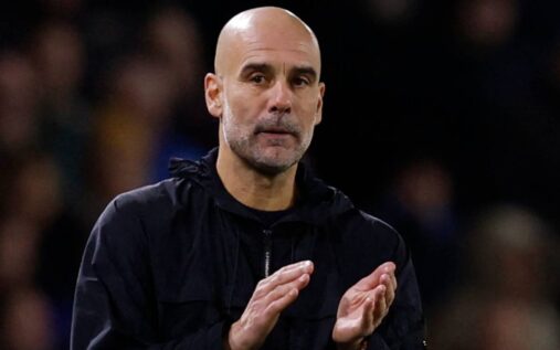 Yan Diomande in action for RB Leipzig during a Bundesliga match