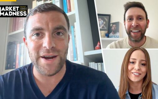 Kobbie Mainoo playing for Manchester United during a Premier League match